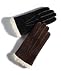  : Isotoner Suede Glove with Whipstitching