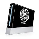 Dharma Black Design Nintendo Wii Body Protector Skin Decal Sticker