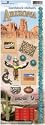 Paper House Productions Photo-Real 13-Inch by 4-1/2-Inch Cardstock Stickers, Arizona