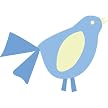 Bluebirds Self-Adhesive Wall Appliqué Set