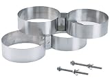 Dive Rite Stainless Steel Twin Tank Bands, w/Screws