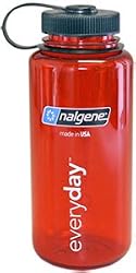 Nalgene 32oz Tritan Wide Mouth Bottle Red