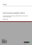 Neue Kommunikationsmöglichkeiten im Web 2.0