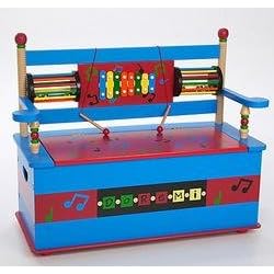 Musical Toy Box Bench by Montgomery Ward Kids