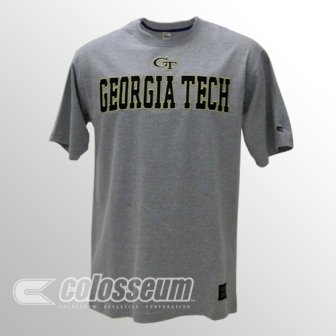 Buy Georgia Tech Licensed Embroidered Logo T-Shirt by Colosseum Athletics
