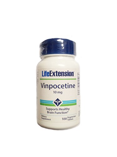 Vinpocetine 10mg 100 Count (Pack of 2)