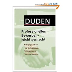 Duden Professionelles Bewerben leicht