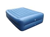Smart Air Beds Basics Raised Double Size Air Bed with A/C Pump (68×54x19) Intex Inflatable Air Mattress
