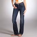 Levi's 627 straight cut hipster waist jeans, length 32