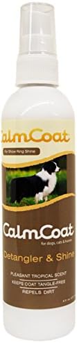 Vet Essentials Calm Coat Detangler and Shine, 8-Ounce