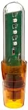 Rocket GSRKT 12-24 Volt Flashing LED Light with Heat-Shrink Tubing, Amber (Pack of 1)