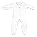 Kyte BABY Solid Footies (0-3 Months, Cloud)