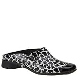 J.Renee Women's Noella Mule,Black/White,7 N US