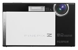 Fujifilm Finepix Z100fd 8MP Digital Camera with 5x Optical Image Stabilized Zoom (Black & White)