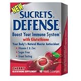Sucrets Defense Kids Formula Immune System Throat Lozenges with Glutathione Cherry - 18 ea