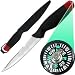 Gone FishingTM Floating Multipurpose Knife - 10.375 Inches Not Only Will It Stay Afloat in Water, but Its Blade Is Great for Line Cutting, Scaling and Filleting! In Addition There's a Compass Conveniently Located in the Handle