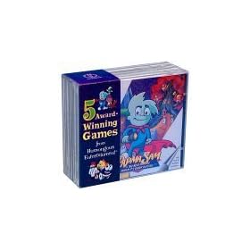 5 Award Winning Game Pack: Putt-Putt, Freddi Fish, Pajama Sam, Spy Fox, Super Arcade!