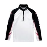 ダイワ スペシャル ウィックセンサー ジップアップ長袖メッシュシャツ DE-7202 ブラック (M～XL)