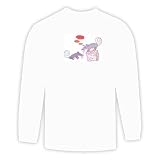 Long Sleeve T-shirt with math, thinking, mouse, cheese, pair