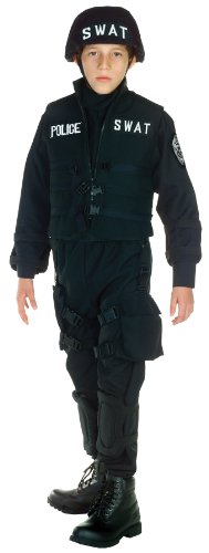 Underwraps Swat Police Kids Costume