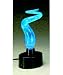 Sculptured Electra� Lamp Blue/Blue Image