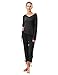 Raikou Women's Knitted Bamboo Jersey Leisure Pyjama Set 722566