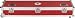 Nord ATA Keyboard Case 88, Red