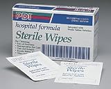 PDI HYGEA STERILE SALINE WIPES, 1 Case of 24 wipes/box, 24 boxes/case