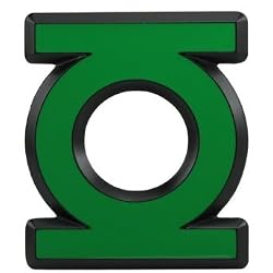 DC Comics Green Lantern Logo Enameled Metal Belt Buckle