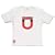 DribbleFactory Granny Magnet White T-Shirt (24 Months)