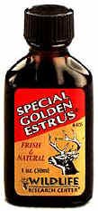 Doe Urine Scent Special Golden Estrus 1oz.