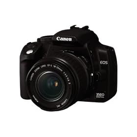 Canon EOS 350D Digital SLR Camera (18-55mm Lens Kit)