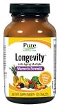 Pure Essence Longevity Anti-aging Multiple Womens Formula 120 Tablets