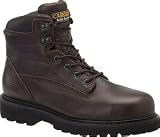 Men's Carolina 6 Steel Toe Work Boots Dark Brown