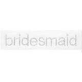 Bridesmaid Sparkle Iron On Decal by Darice