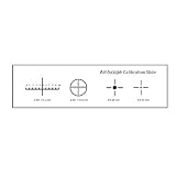AmScope 4-Scales Stage Micrometer Calibration Slide for Microscopes