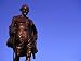 Bronze Statue of Mohandas Karamchand (Mahatma) Gandhi, Mumbai, Maharashtra, India Lon...
