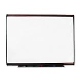 dry erase board quartet:Quartet P554M - Premium Dry Erase Board, Porcelain/Steel, 48 x 36, blue/Mahogany Frame