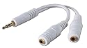 Belkin F8V234-WHT Speaker and Headphone Splitter