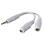 Belkin F8V234-WHT Speaker and Headphone Splitter