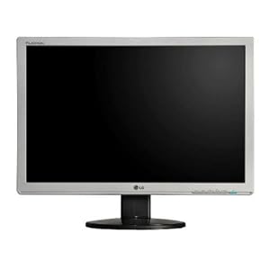 LG W2242T-DF 55,9 cm (22 Zoll) Wide Screen TFT Monitor silber (Kontrast dyn. 8000:1, 5ms Reaktionszeit)
