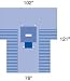 Transverse Laparotomy Pack - DYNJP3070 - Transverse Laparotomy Pack - 4 each