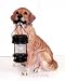 Golden Retriever Dog Statuette Solar Landscape Light