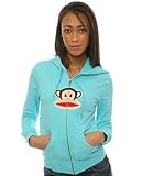 Paul Frank The Hey Julius Z/U Hoody in Teal,Sweatshirts for Women