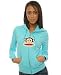 Paul Frank The Hey Julius Z/U Hoody in Teal,Sweatshirts for Women