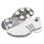 adidas Powerband 2.0 Women's Golf Shoe (White/Dark Silver/Metallic) - NEW! - White/Dk Silver Metallic 6.5 M