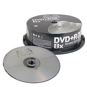 CenDyne 8x 8.5GB 240-Minute DVD+R Double Layer Media 25-Piece Spindle by Cendyne