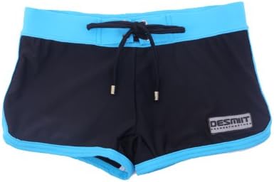 Wantdo Swimwear Trunks Shorts Tie Elastic Briefs(Black,Small)