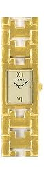 YEMA by Seiko of France Women's Gold-tone Square Faced Watch. Model: YM660