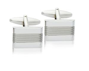 Boutons de manchette - 9375 - Homme - Effet Argent 15 Gr